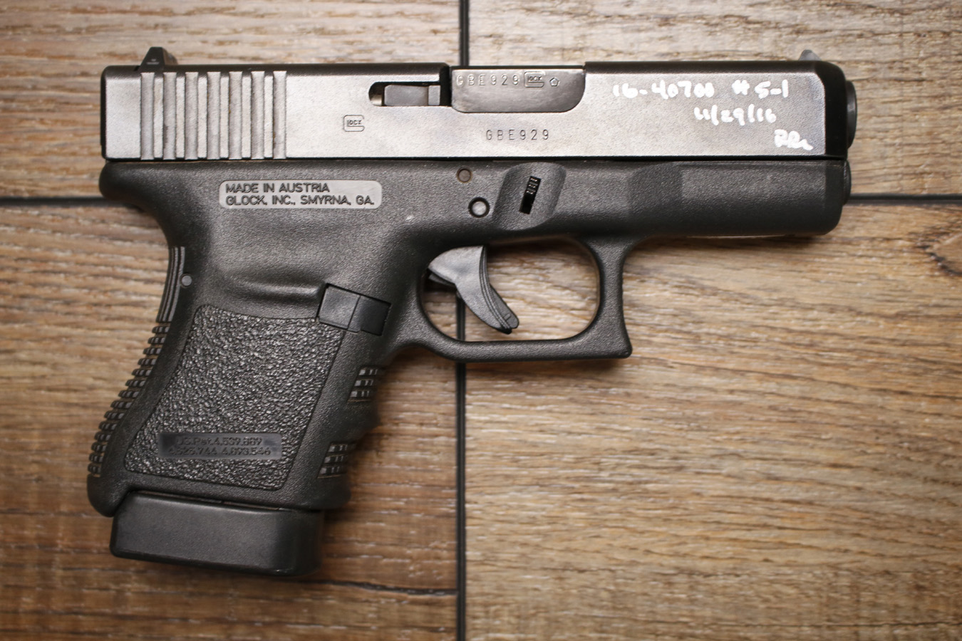 GLOCK 30 45 ACP Police Trade-In Pistol